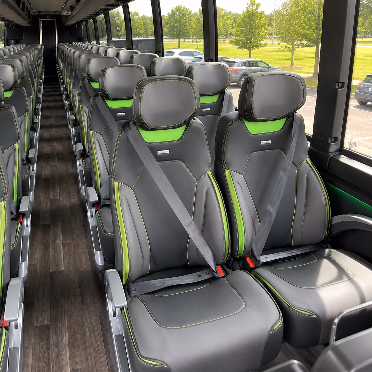 pflugerville concert transportation onboard seating