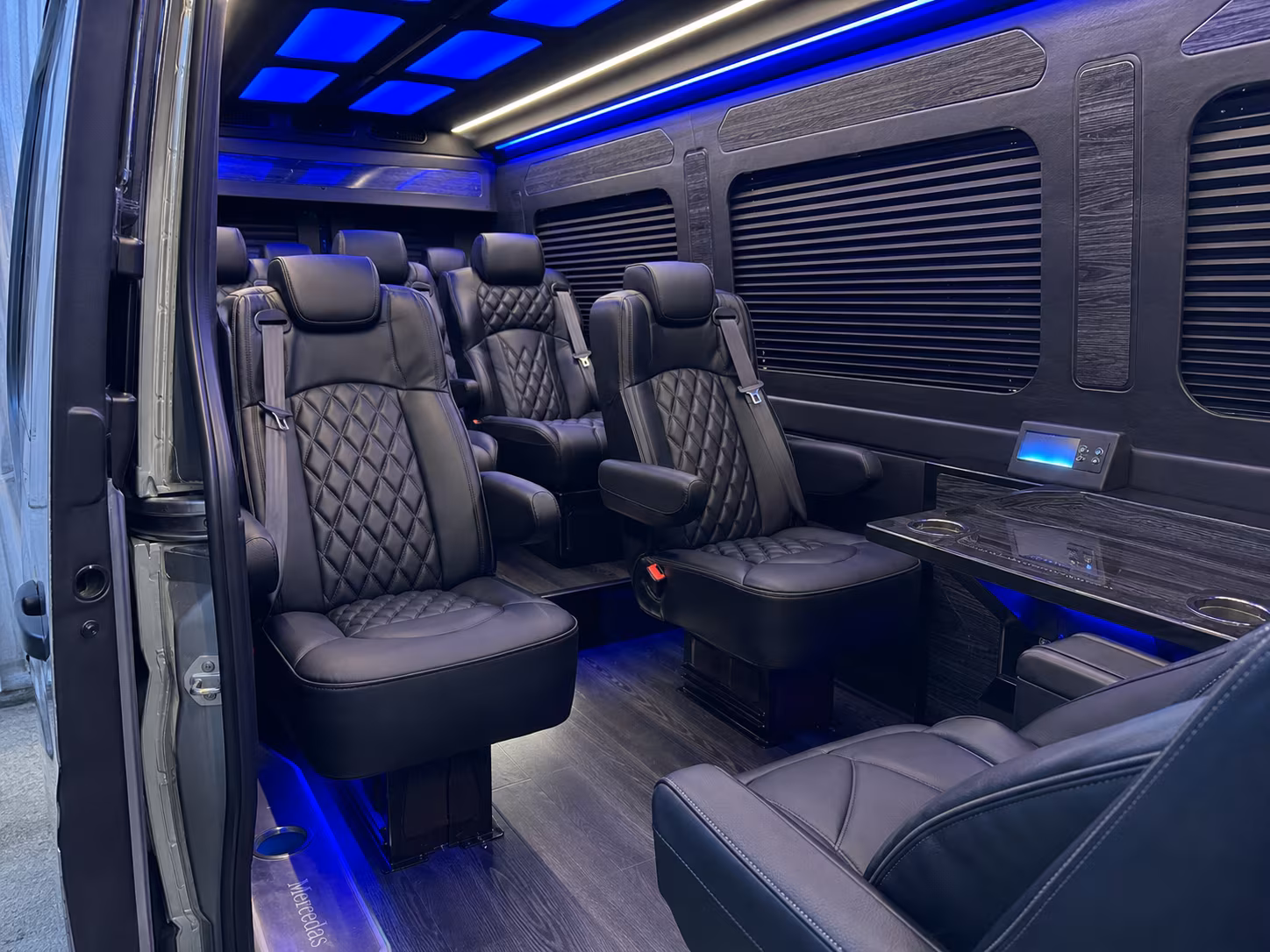 sprinter van transportation for groups and events across pflugerville